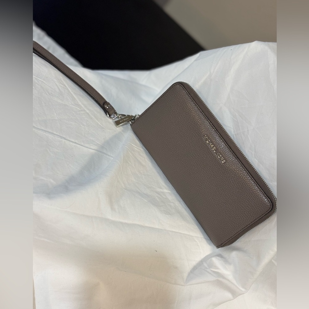 Michael Kors wallet with wrist strap